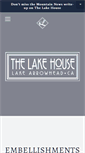 Mobile Screenshot of lakehousecollection.com