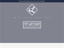 Tablet Screenshot of lakehousecollection.com